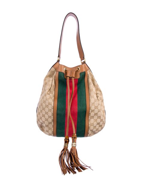 gucci rania drawstring shoulder bag
